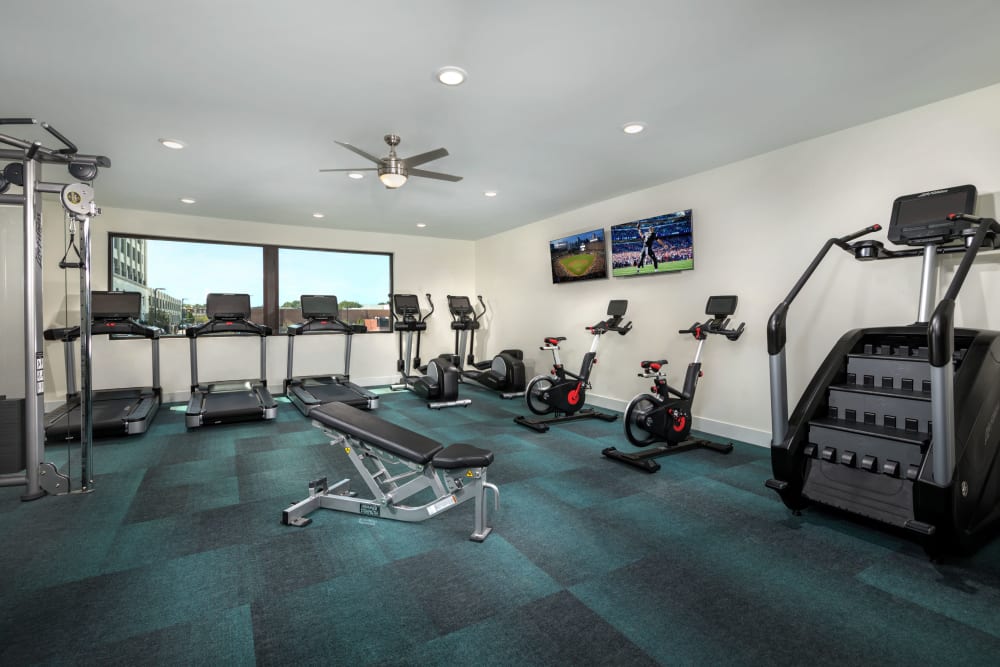 Fitness Center at The Scout Scott's Addition in Richmond, Virginia