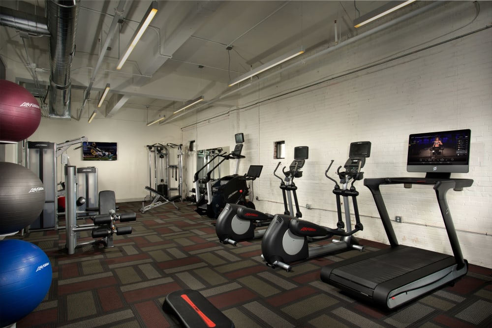 Fitness center at The Preserve Scott's Addition in Richmond, Virginia