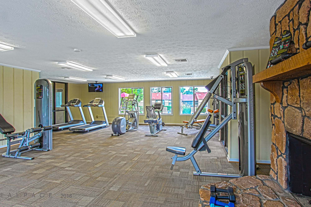 Fitness center at Post Ridge in Phenix City, Alabama