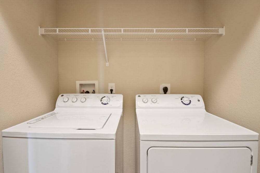 Resident laundry space at The Addison at South Tryon in Charlotte, NC