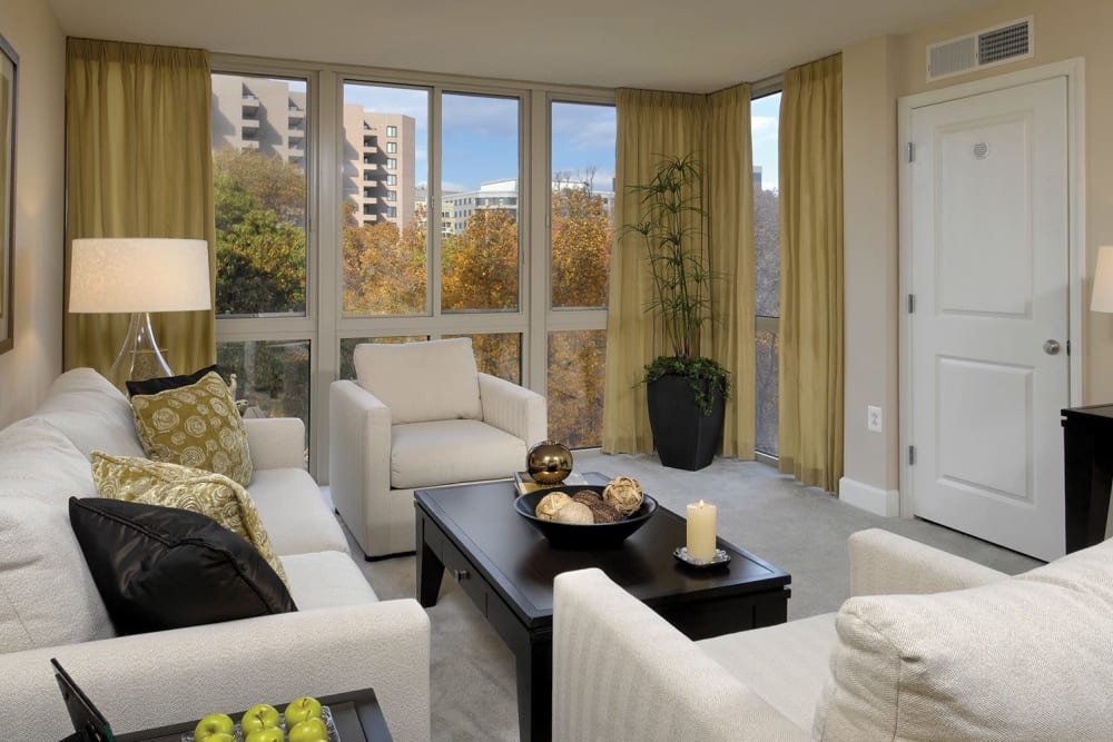 Model apartment at Parc Rosslyn