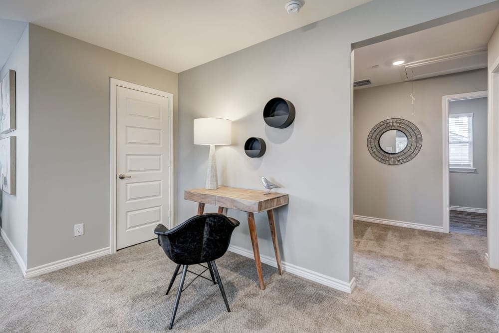 Cute little desk area in a home at Antigua at Lakewood Ranch in Lakewood Ranch, Florida