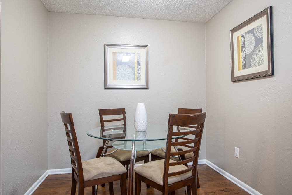 Dining Room at French Colony Apartments in Lafayette, Louisiana