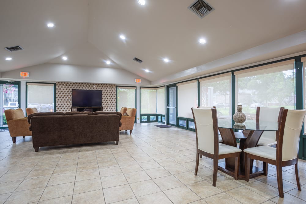 Clubhouse Space at French Colony Apartments in Lafayette, Louisiana
