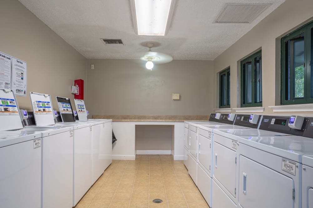 Laundry at French Colony Apartments in Lafayette, Louisiana