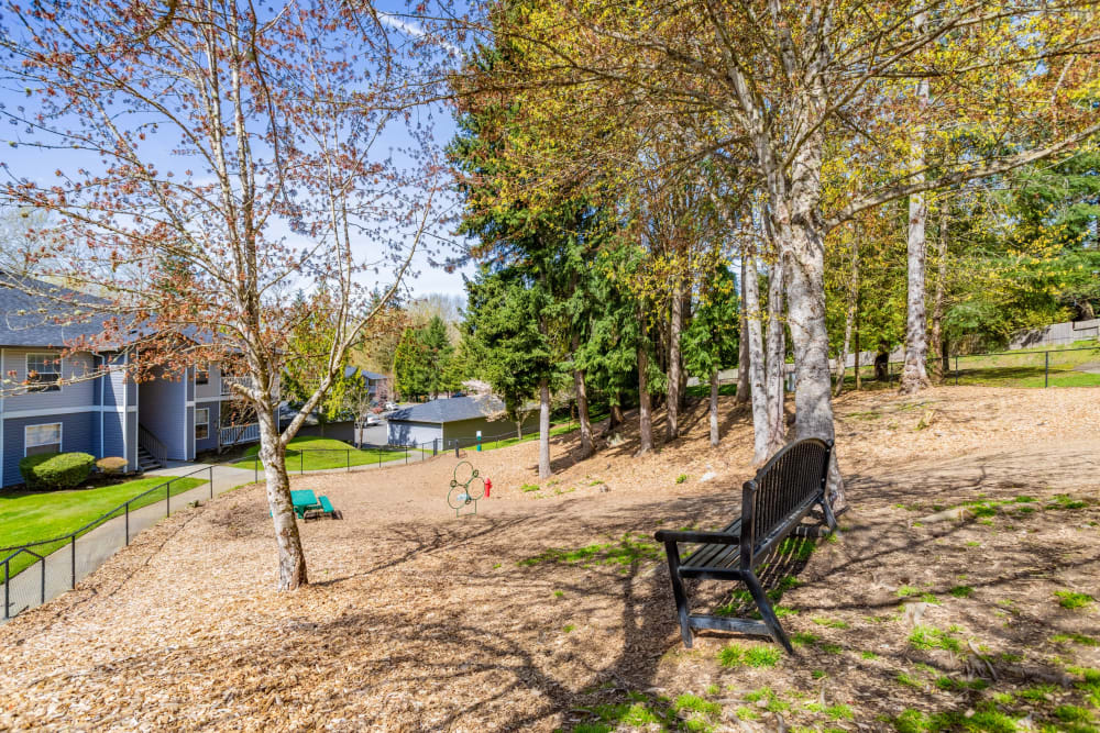 Have fun with your furry friend in the dog park at Pebble Cove Apartments in Renton, Washington