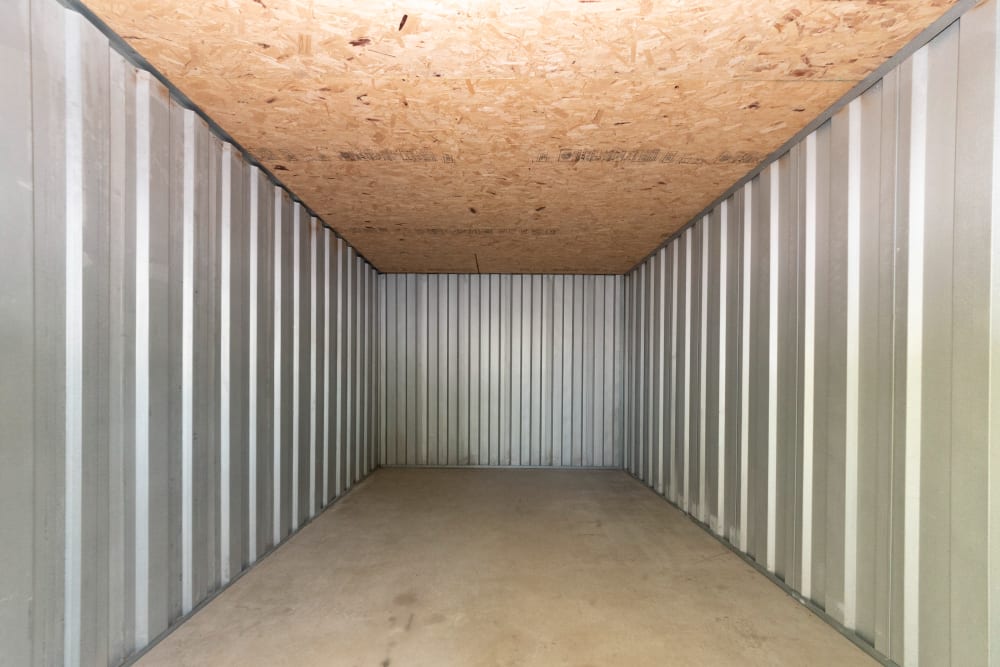 the inside of a unit at Advantage Self Storage - Thompson Creek Rd in Stevensville, Maryland