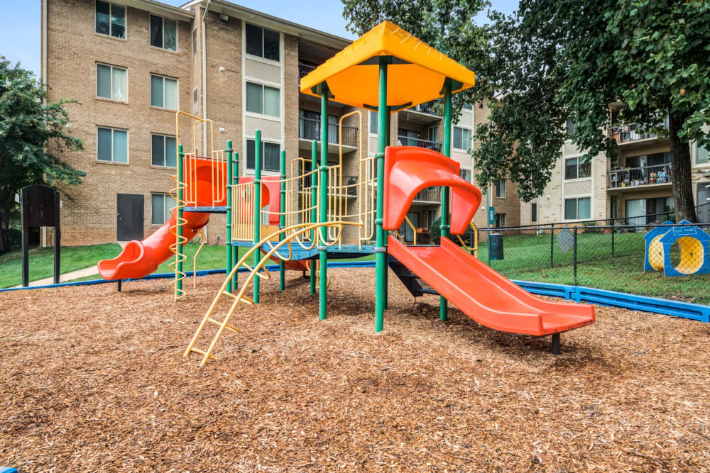 Playground at Montgomery Trace Apartment Homes in Silver Spring, Maryland