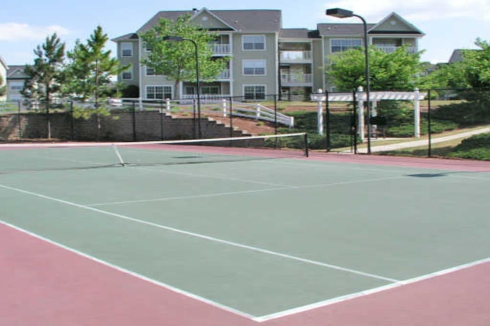 Tennis courts at Tamarron Apartment Homes in Olney, Maryland