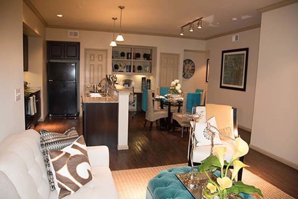 Model apartment at Palms at Cinco Ranch in Richmond, Texas