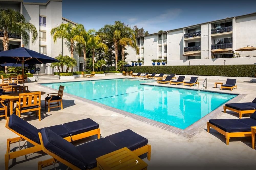 Outdoor pool at The Villas at Woodland Hills in Woodland Hills, CA