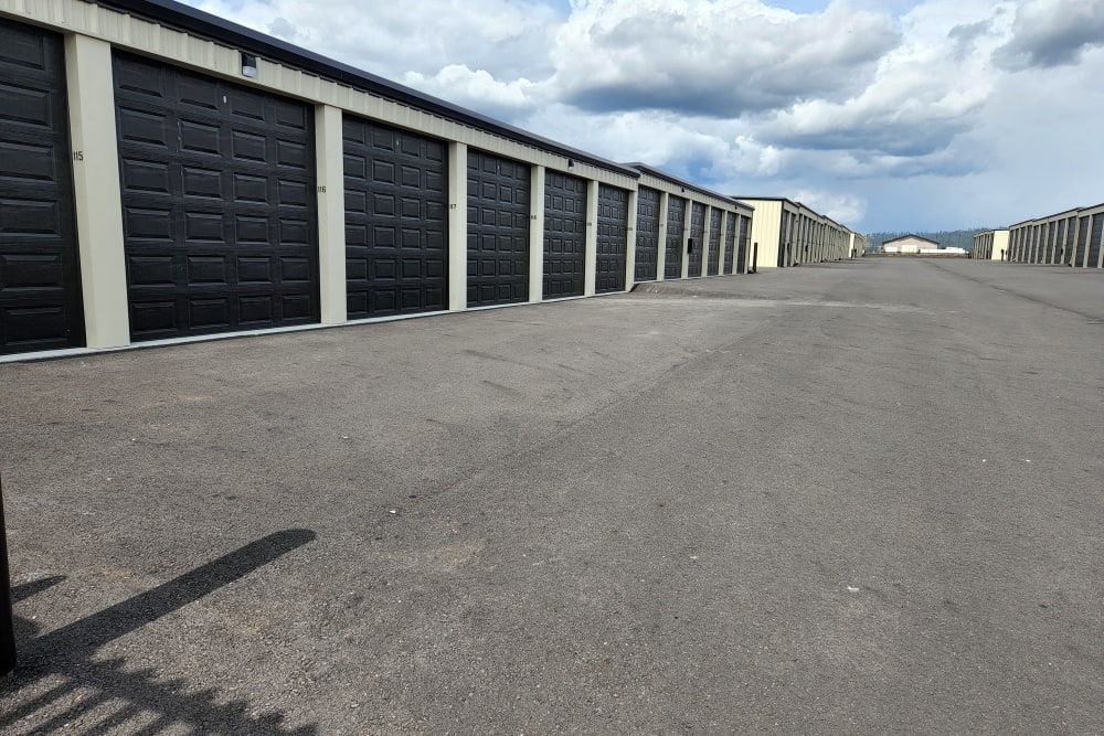 Outdoor units available at BuxBear Luxury Boat & RV Storage in Post Falls, Idaho