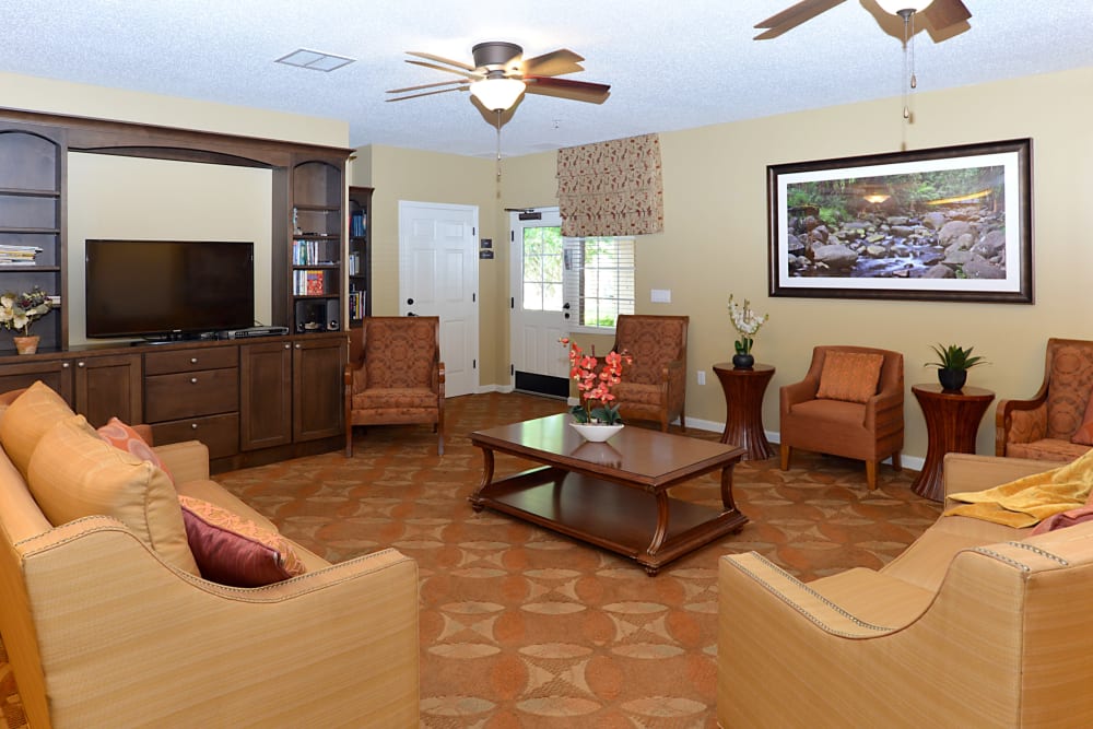 Common area at Pacifica Senior Living Fort Myers in Fort Myers, Florida