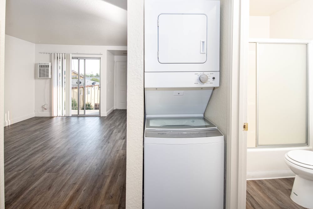 In-unit washer and dryer at Alderwood Park