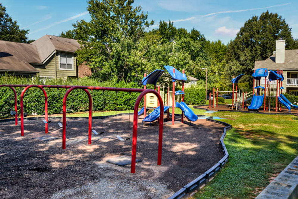 Playground for children at The Oasis at Regal Oaks in Charlotte, North Carolina