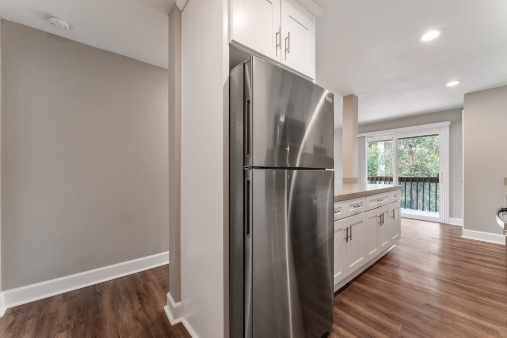 stainless steel appliances at Vista Creek in Castro Valley, California
