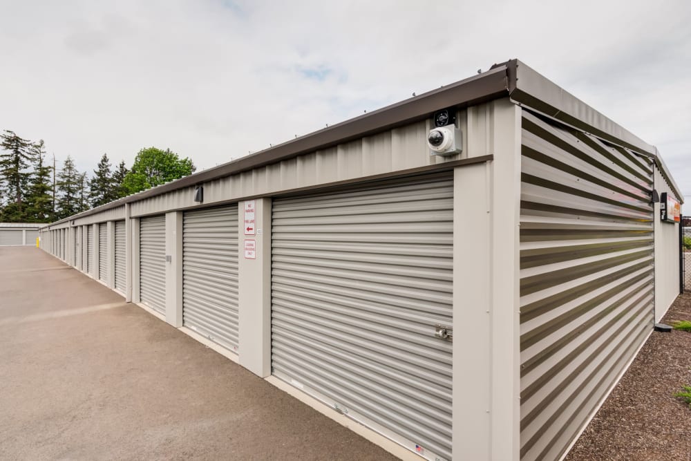 Security cameras at Trojan Storage of Bend in Bend, Oregon