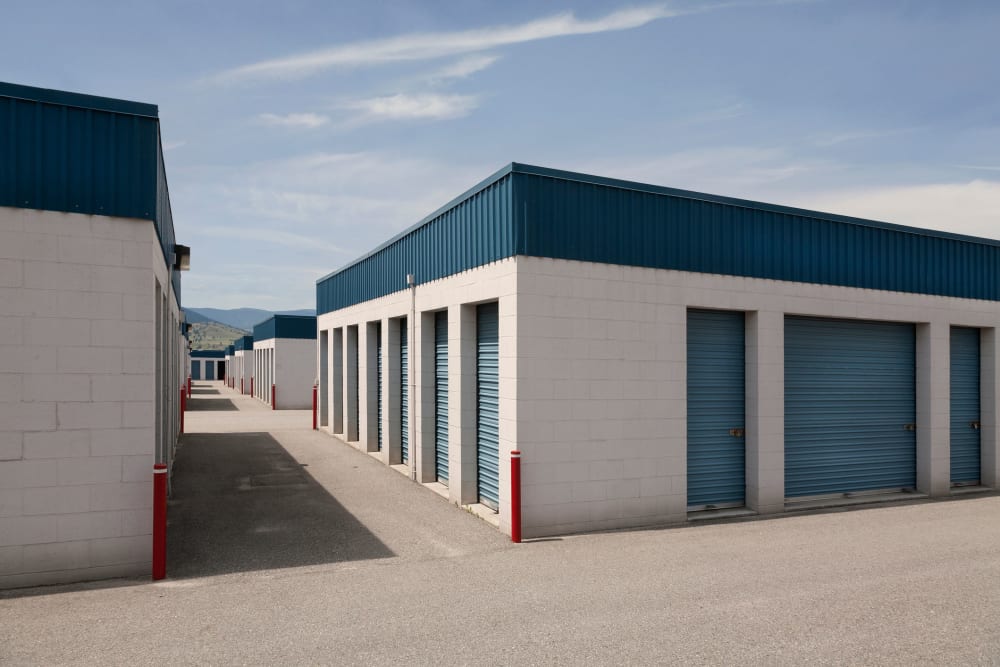 outdoor units at Trojan Storage of Woodinville in Woodinville, Washington
