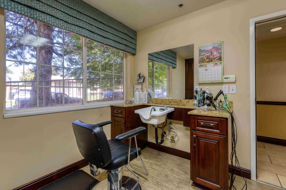 Hair salon Pacifica Senior Living Millcreek in Salt Lake City, Utah