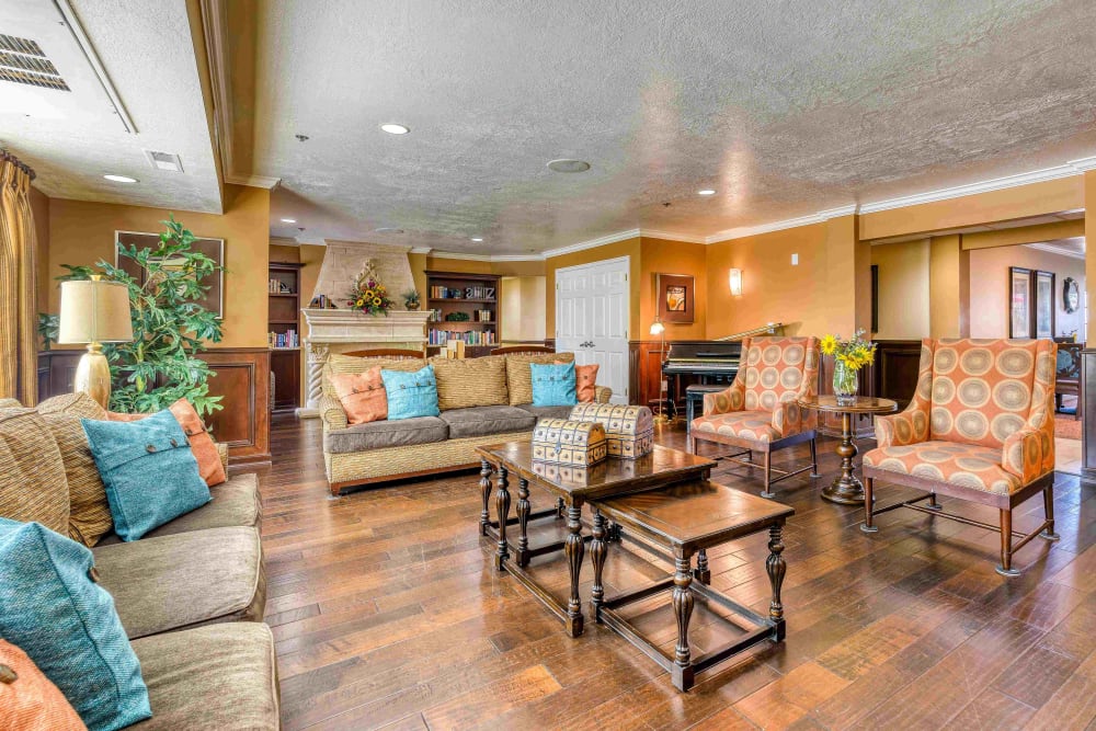 Common area at Pacifica Senior Living Millcreek in Salt Lake City, Utah