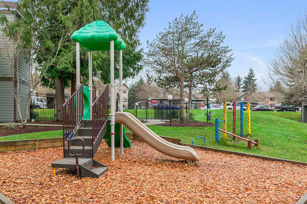 Playground at Align Apartment Homes in Federal Way, Washington.