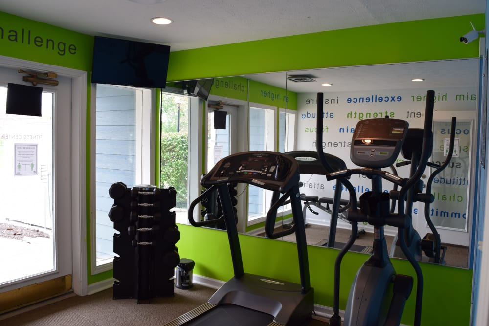 Fitness center at Lakeshore Reserve Off 86th in Indianapolis, Indiana