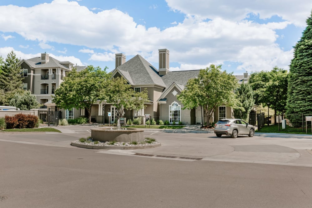 Exterior view of Greenwood Plaza in Centennial, Colorado