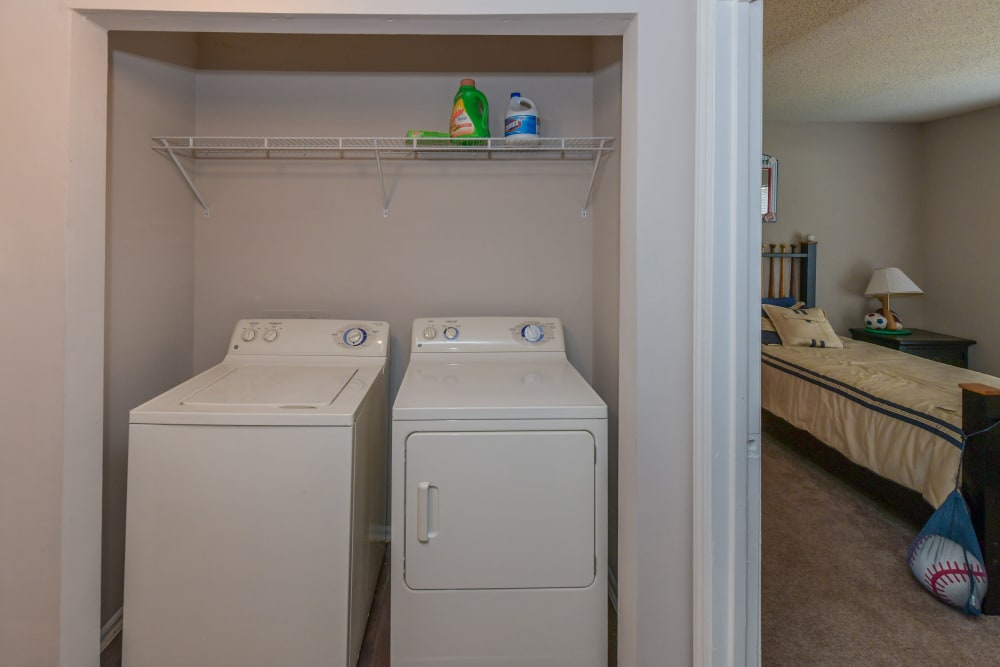 Laundry area at The Oasis at Regal Oaks in Charlotte, North Carolina