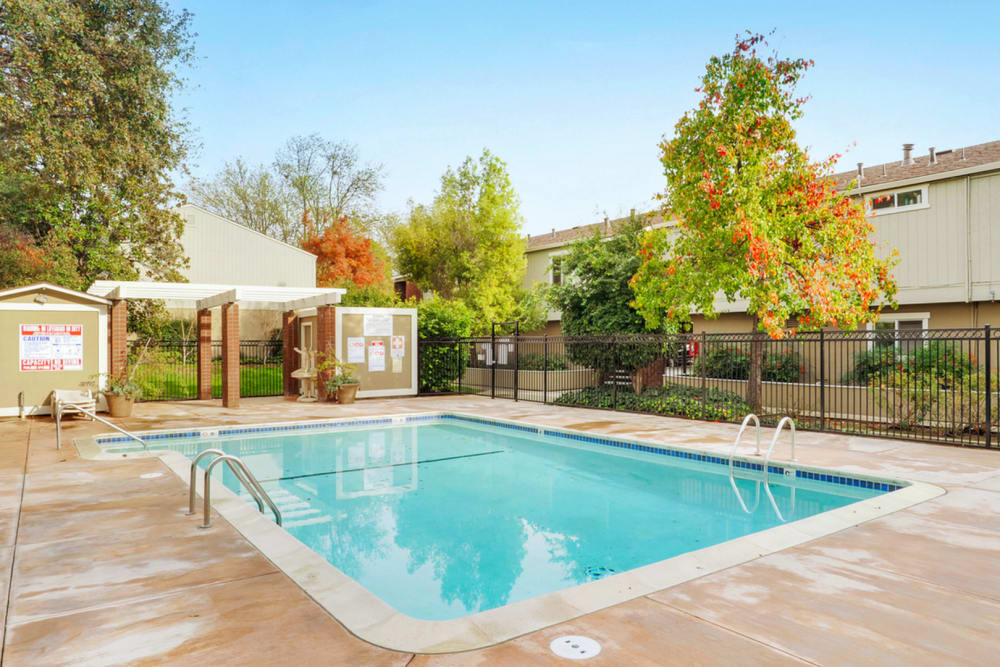 Swimming pool at Castilian in Concord, California