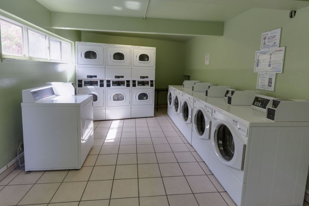 Laundry center at Catalina Crest Apartment Homes in Livermore, California