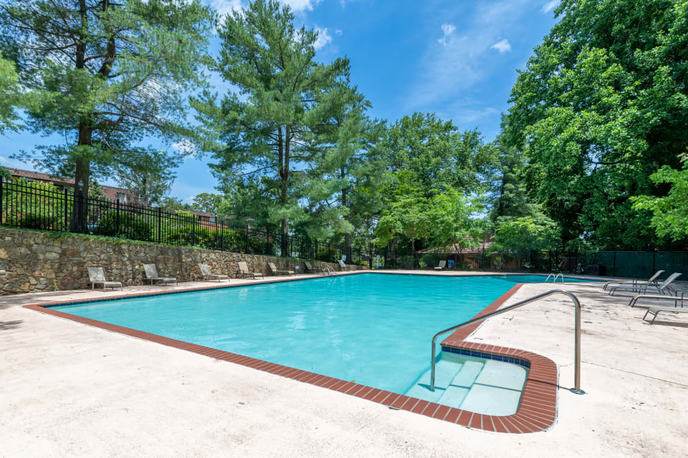 Swimming pool at University Heights in Charlottesville, Virginia