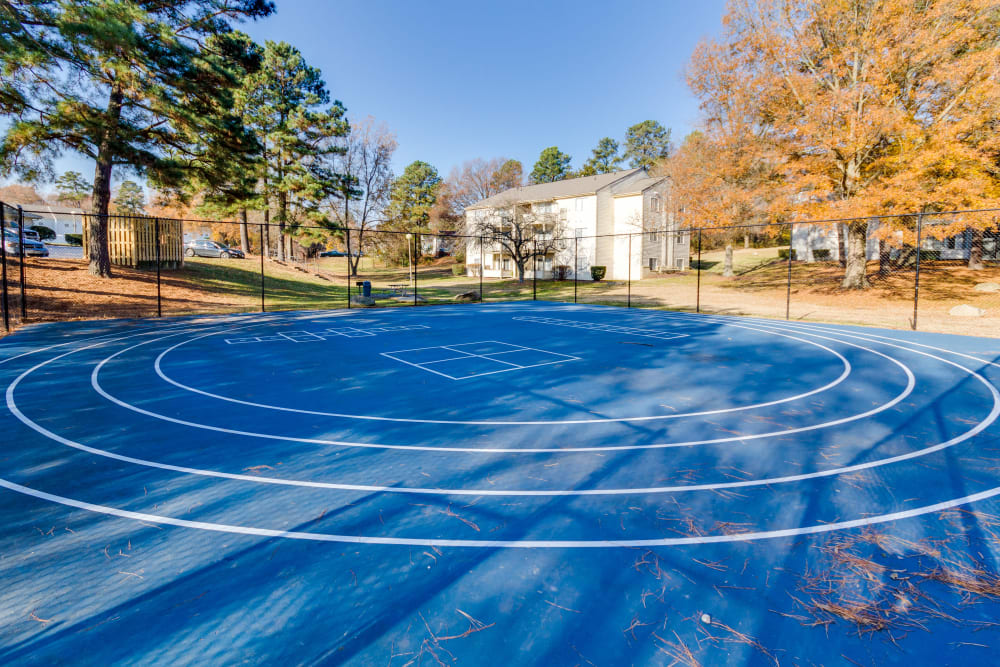 Sport court at Chesterfield Flats, North Chesterfield, Virginia