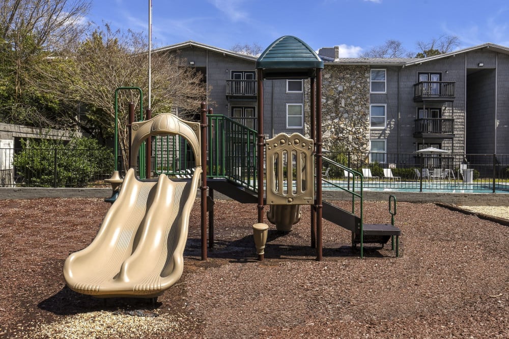 View of playground at HighPointe Apartments in Birmingham, Alabama