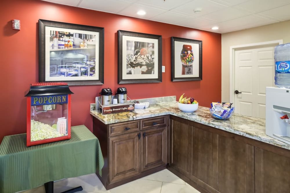 Countertop with various snacks at Pacifica Senior Living Spring Valley in Las Vegas, Nevada