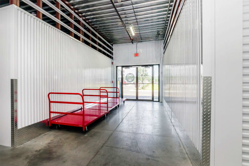 Hand truck and dolley at Your Storage Units Kissimmee South in Kissimmee, Florida