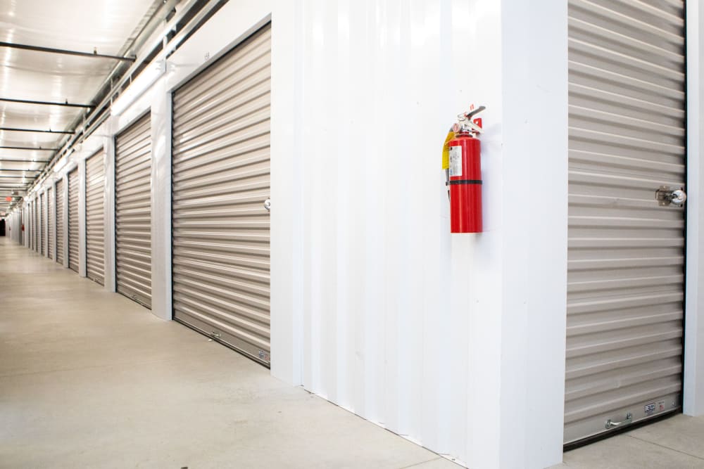 fire extinguisher at AAA Self Storage of Clemmons in Clemmons, North Carolina