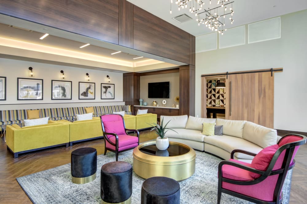 Resident lounge at The Residences at Annapolis Junction in Annapolis Junction, Maryland