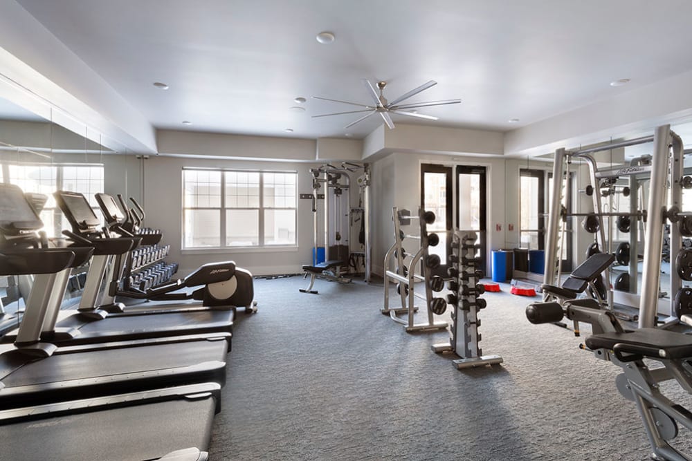 Gym at The Landon of Cromwell in Cromwell, Connecticut
