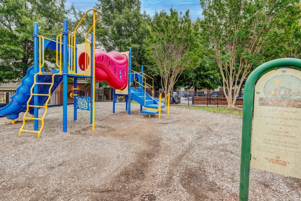 Playground at Falls Creek Apartments & Townhomes in Raleigh, North Carolina