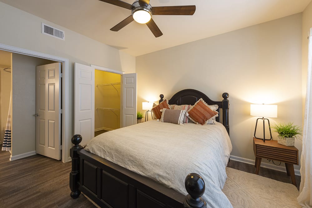 Large bedroom at Brazos Crossing in Richwood, Texas