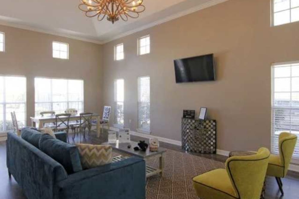 Community meeting area at Forest Pointe in Walterboro, South Carolina