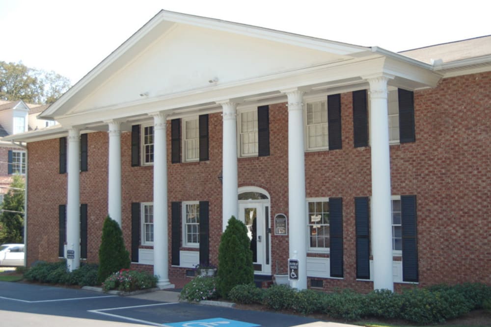 Leasing office at Windsor Hall in Atlanta, Georgia