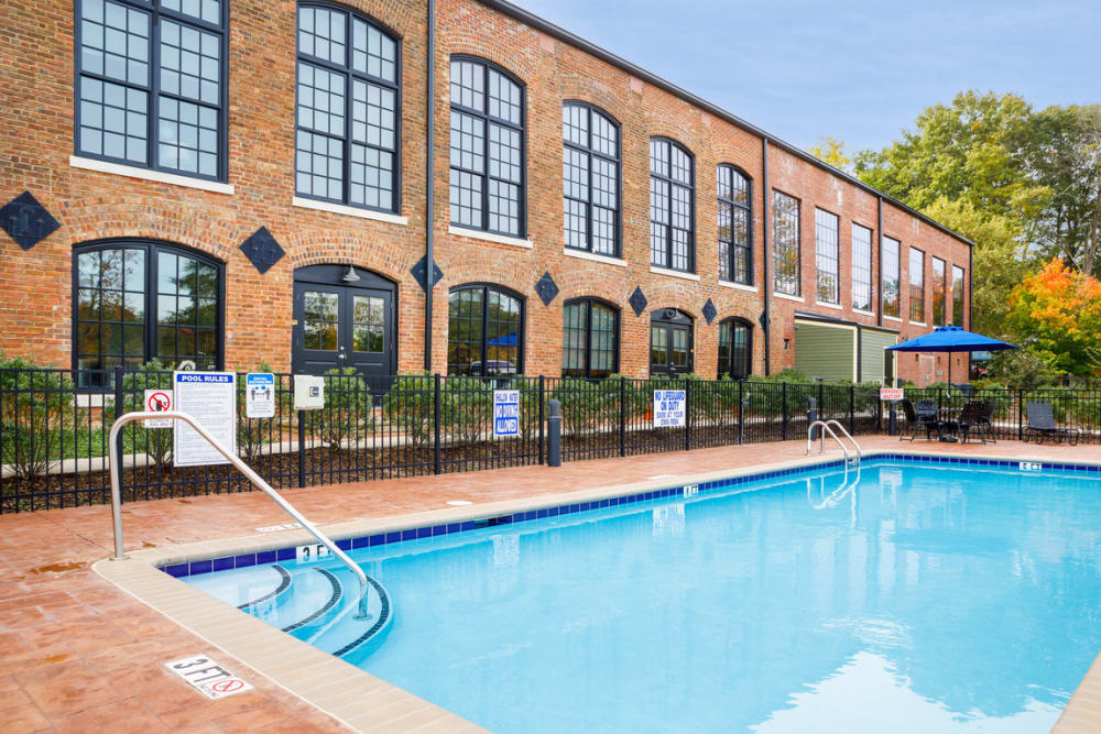 Pool at Lofts by the Lake in Greer, South Carolina