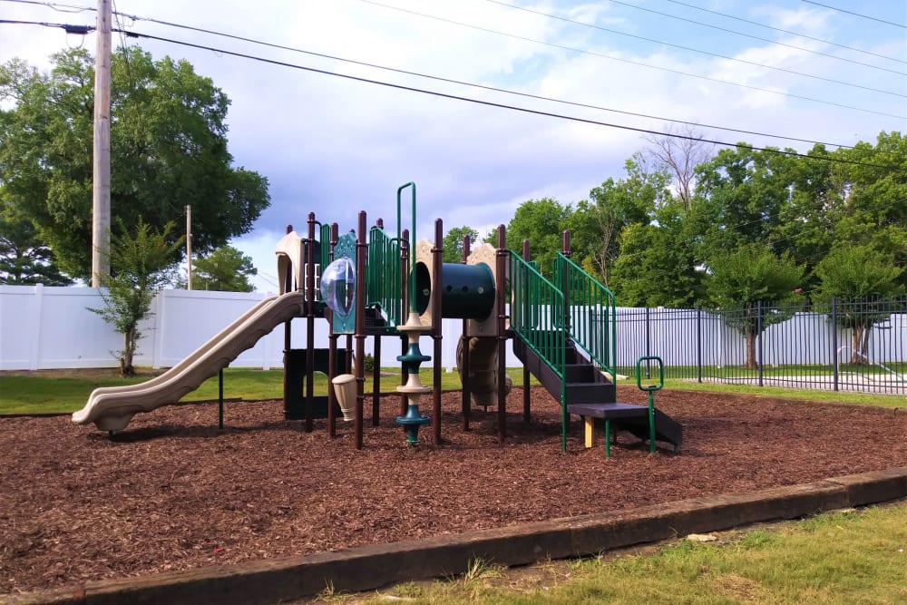 Playground for kids at The Cove at Cloud Springs Apartment Homes in Fort Oglethorpe, Georgia