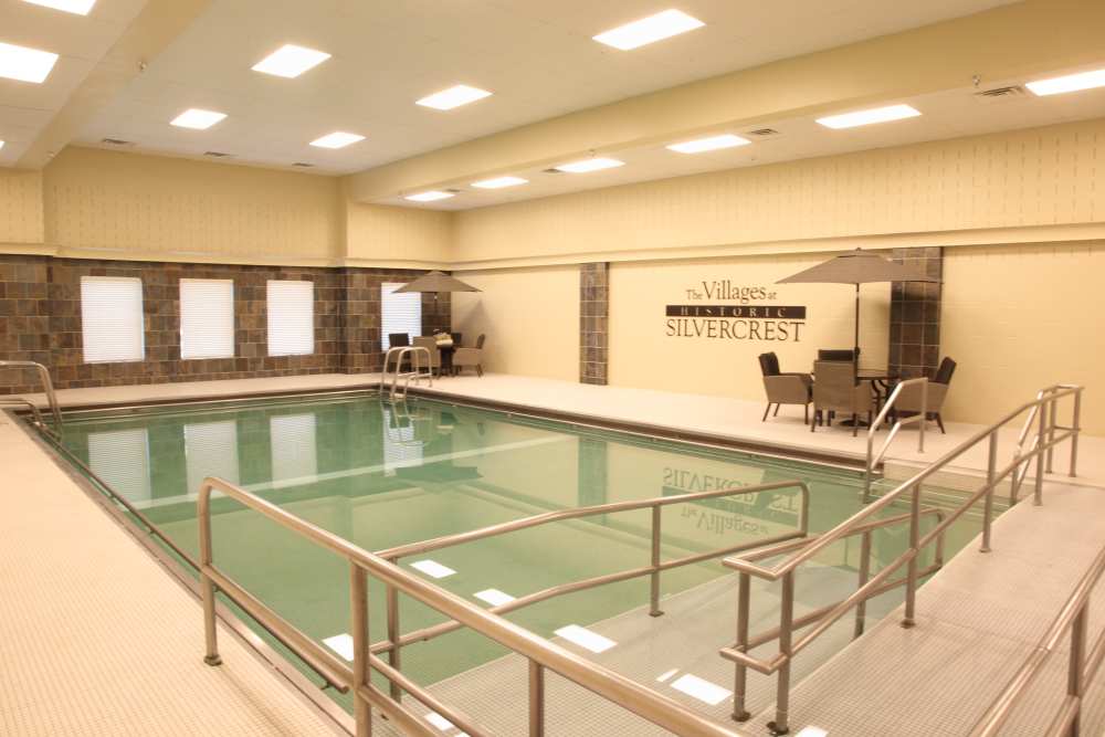 Pool at Corp Site Testing in Bend, Oregon