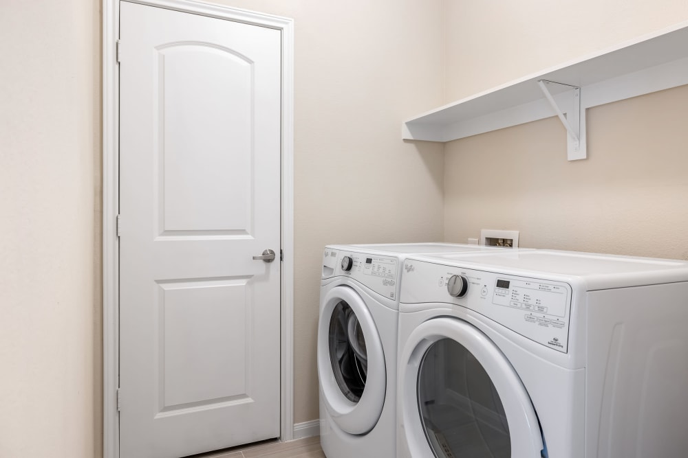 Marquis at The Woodlands in Spring, Texas offers Apartments with a Washer and Dryer