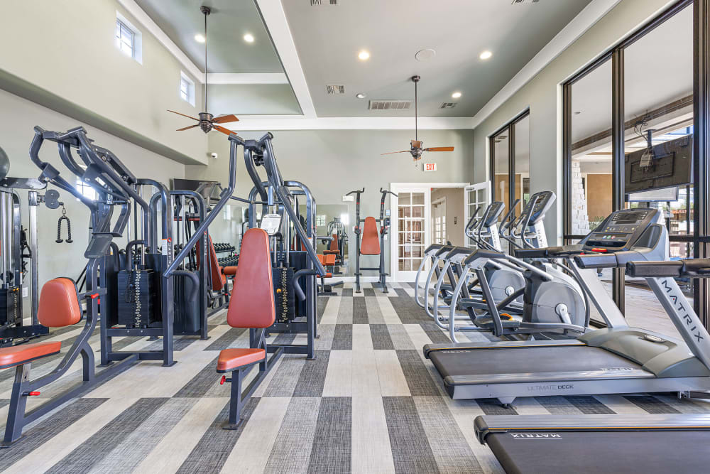 Fitness Center at Marquis at The Woodlands in Spring, Texas