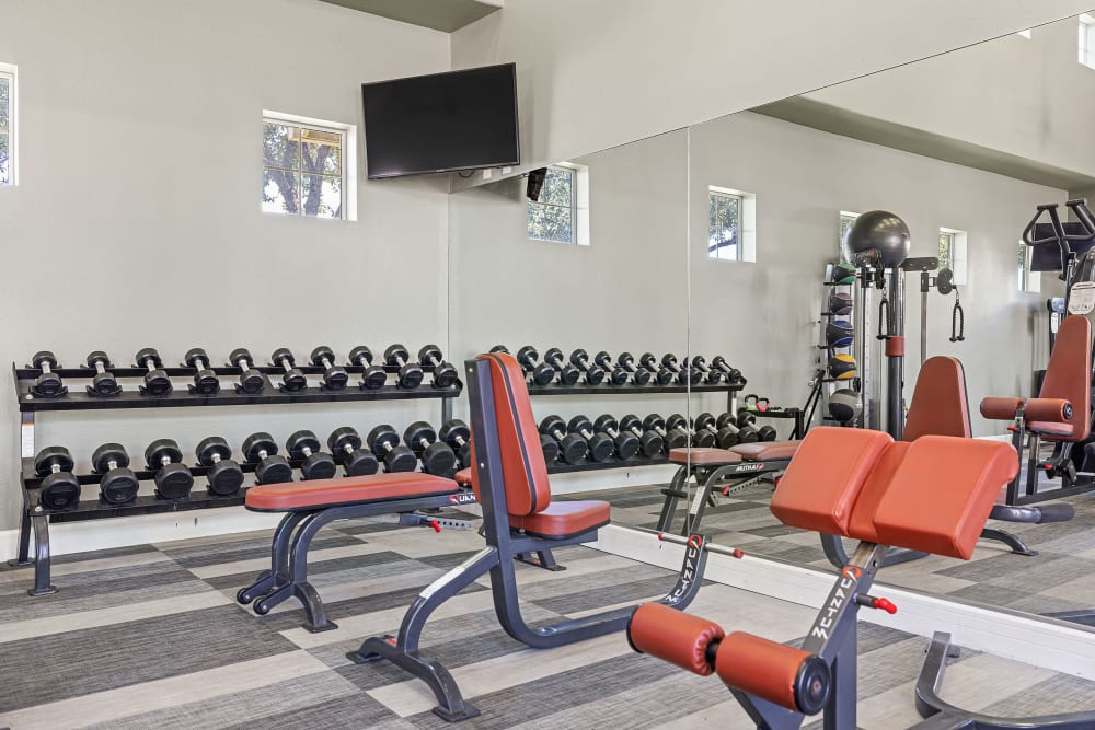 Marquis at The Woodlands offers a Fitness Center in Spring, Texas