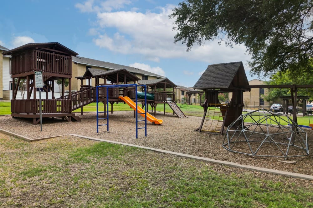 playground at Vista Park in Dallas, Texas