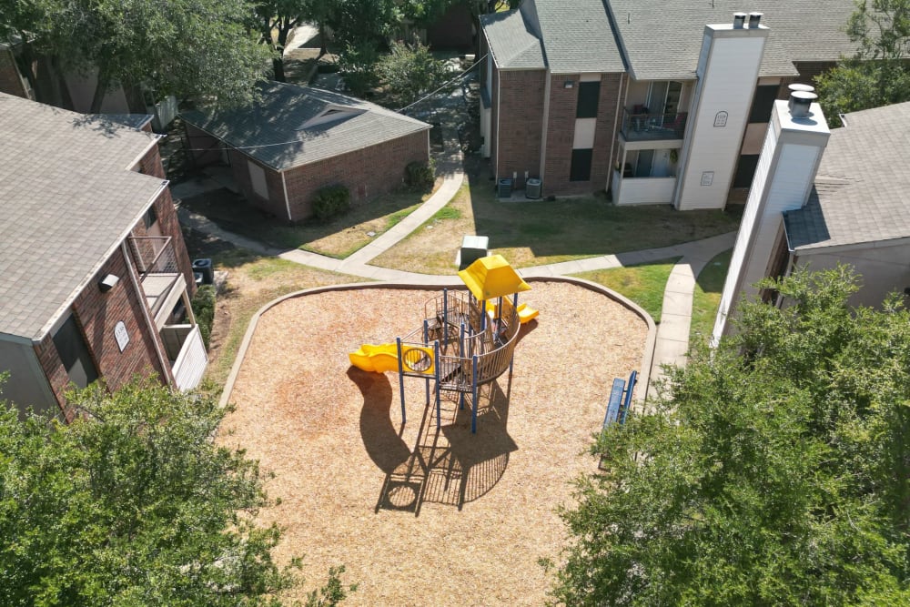 aerial view  at Willow Glen in Fort Worth, Texas